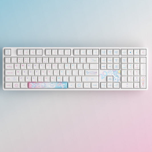Akko Cinnamoroll 20th Anniversary 3108RF CS Sakura Switch 108keys Dual-mode Mechanical Keyboard