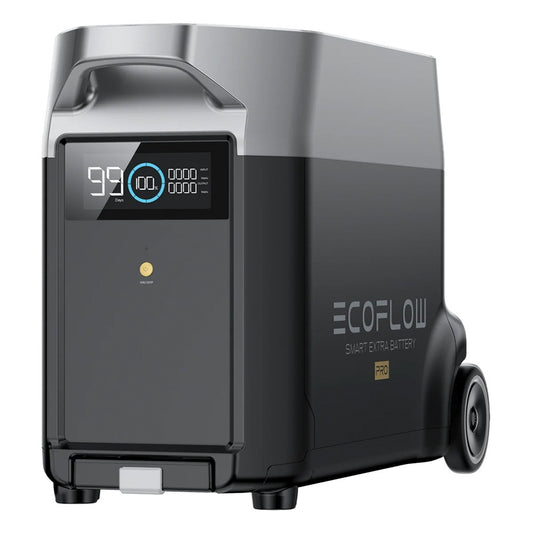 EcoFlow DELTA Pro Smart Extra Battery, 3600Wh LiFePO4 Cells