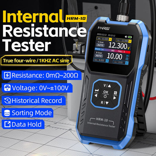 FNIRSI HRM-10 Battery Voltage Internal Resistance Tester