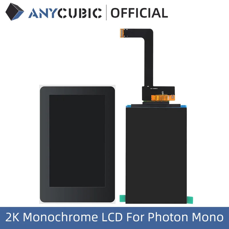 ANYCUBIC Photon Mono Accessories UV Resin Vat Tank, 2K Monochrome LCD Screen, Mainboard, FEP Film