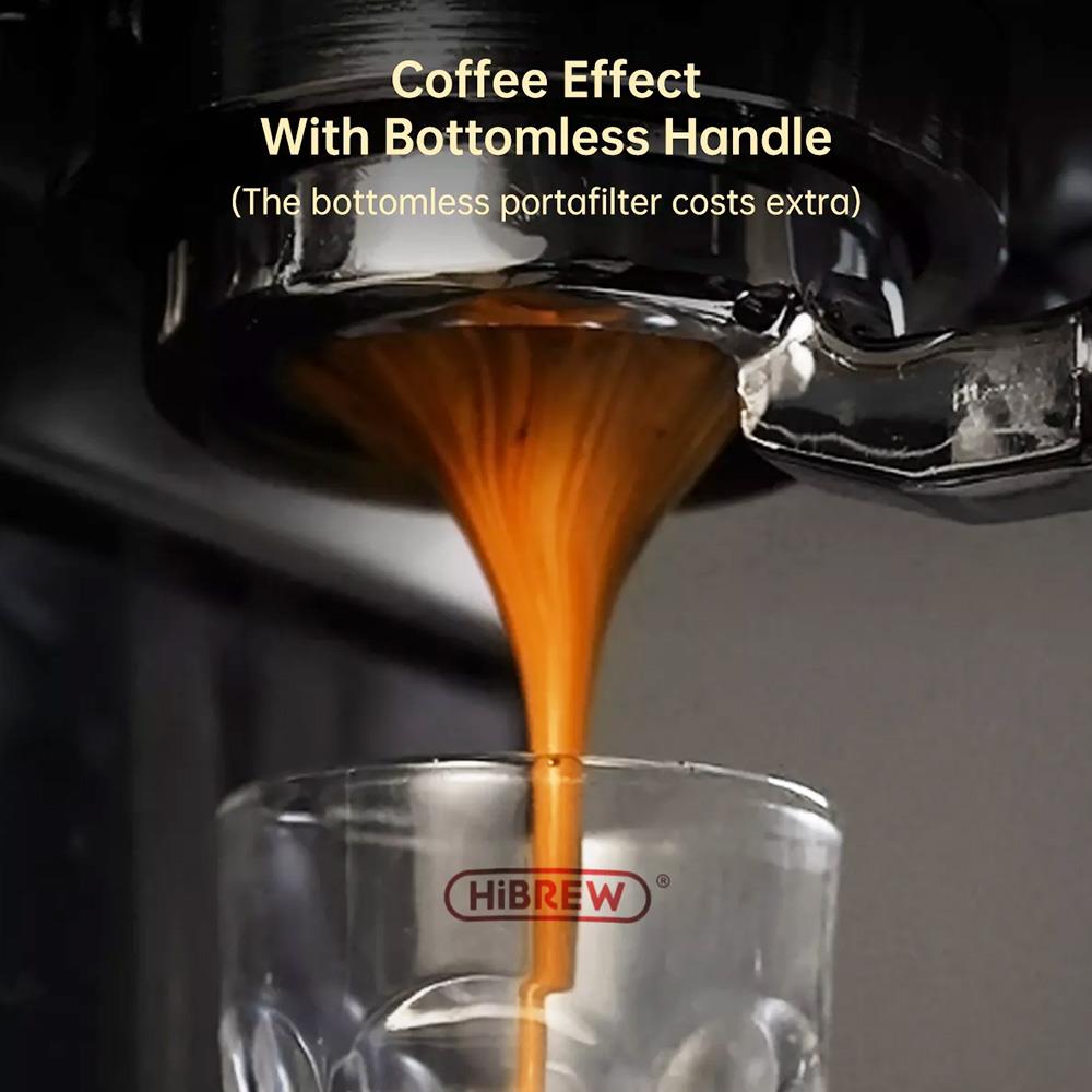 HiBREW H11 1450W Coffee Maker, 19 Bar Semi Automatic Espresso Machine