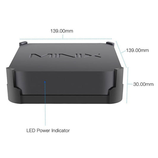 MINIX J50C MAX Mini PC, 8GB RAM 240GB ROM, Intel Pentium, Windows 10 Pro, Dual-Band WiFi, Gigabit Ethernet, 4K @ 60Hz Output