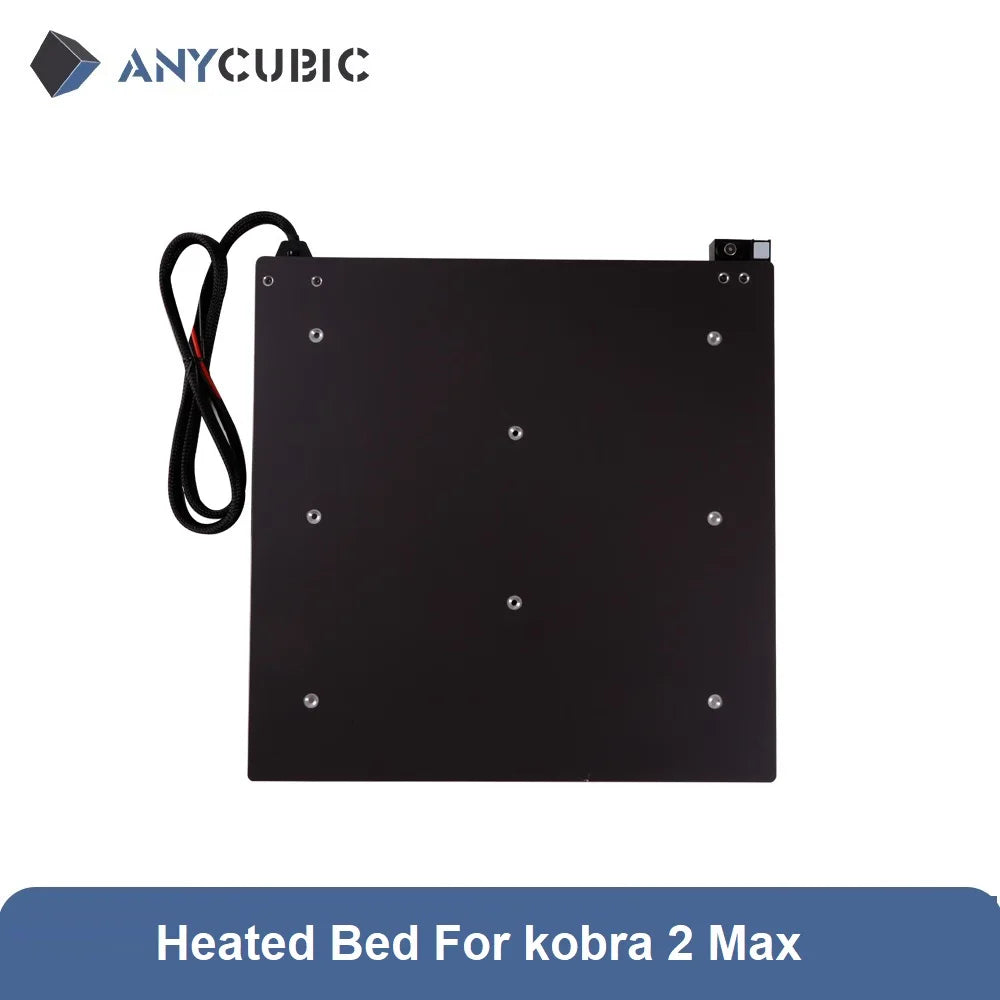 Accesorio de impresora 3D ANYCUBIC, hoja de calor para impresora 3D compatible con Vyper, Kobra, Kobra Plus y Kobra 2 Max.