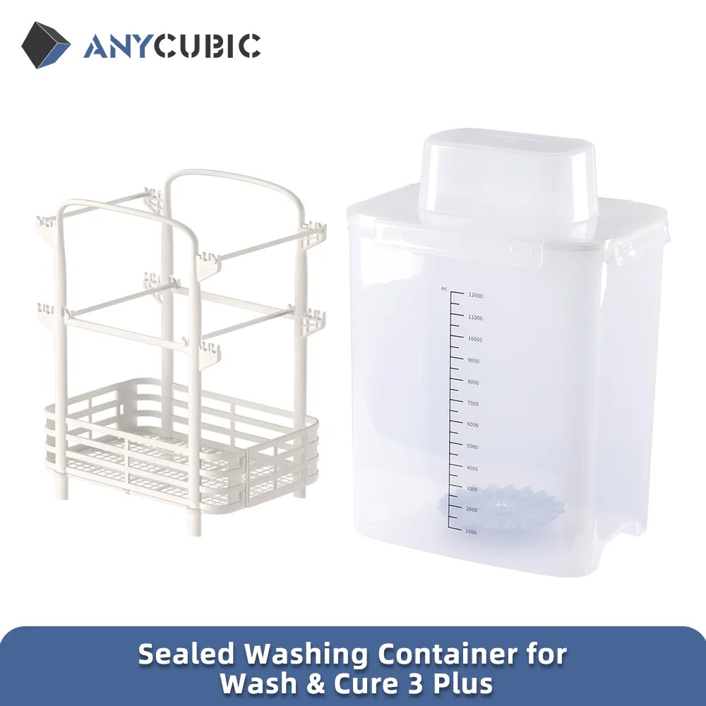ANYCUBIC Wash Cure 3 Plus Accesorrories Sealed Washing Container LCD 3D Printer Part