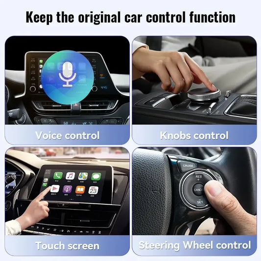 XUDA NEU Wireless CarPlay Android Auto Wireless Adapter Smart Mini Box Plug & Play WiFi Fast Connect Universal für Nissan