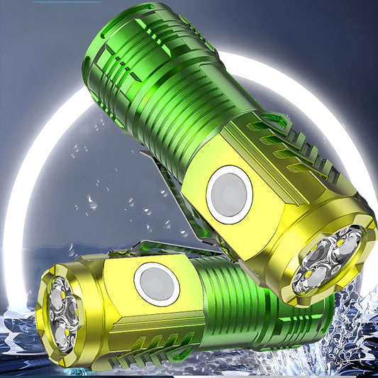 Langlebige wiederaufladbare Lampen Arbeitslicht Mini-LED-Taschenlampe Hochleistungs-wiederaufladbare Taschenlampen Suchscheinwerfer Taschenlampenlampen