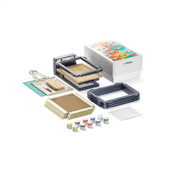xTool-Siebdrucker: 1. Siebdrucklösung mit Laser