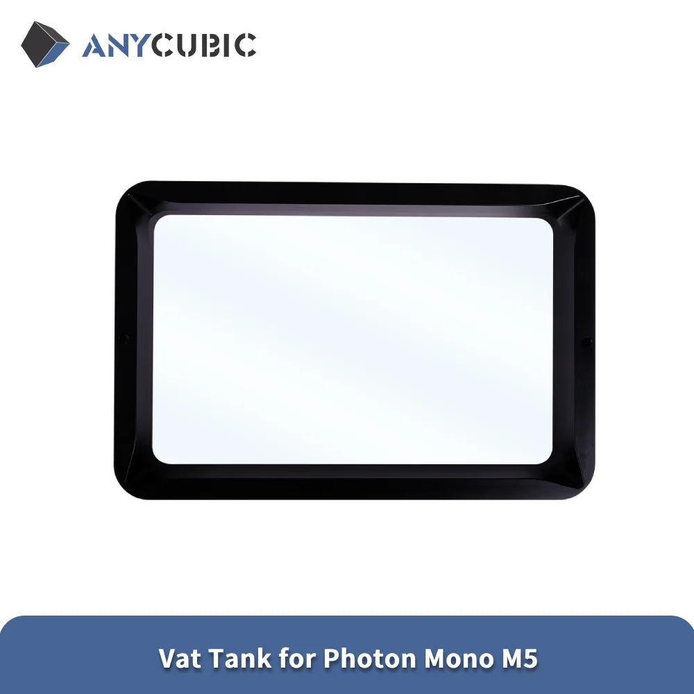 Accesorios para impresora 3D ANYCUBIC: Tanque de resina UV para impresora 3D Photon Mono M5 LCD