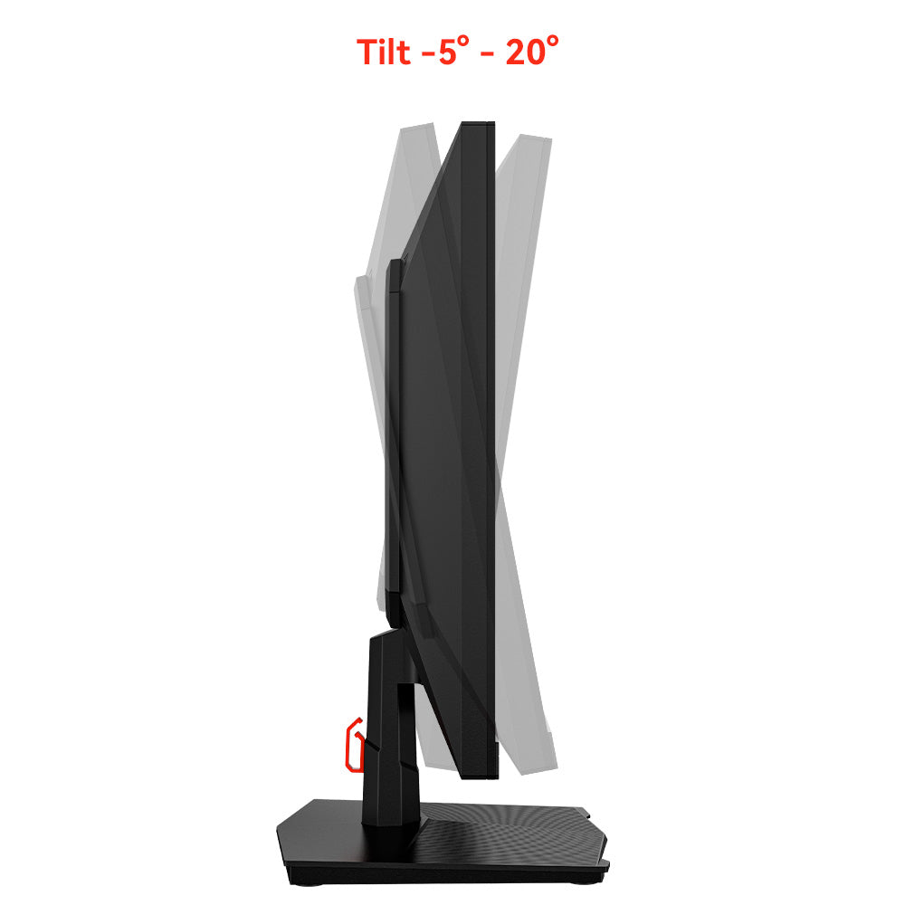 TITAN ARMY P2510S Gaming Monitor, 24.5'' 2560*1440 QHD FAST IPS Screen, 240Hz Refresh Rate, 1ms GTG, 95% DCI-P3, HDR10, Adaptive-Sync, Dynamic OD, Game Rush Mode, PIP & PBP Display, Versatile Picture Modes, Low Blue Light, VESA Wall Mounting