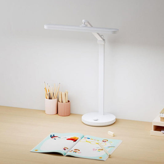 Xiaomi Mijia Table Lamp Pro Reading Writing Version, Wide Lamp Head, 2700-5500K Color Temperature, Ra95 Color Rendering Index, Stepless Dimming, 180-degree Rotation, Voice Control