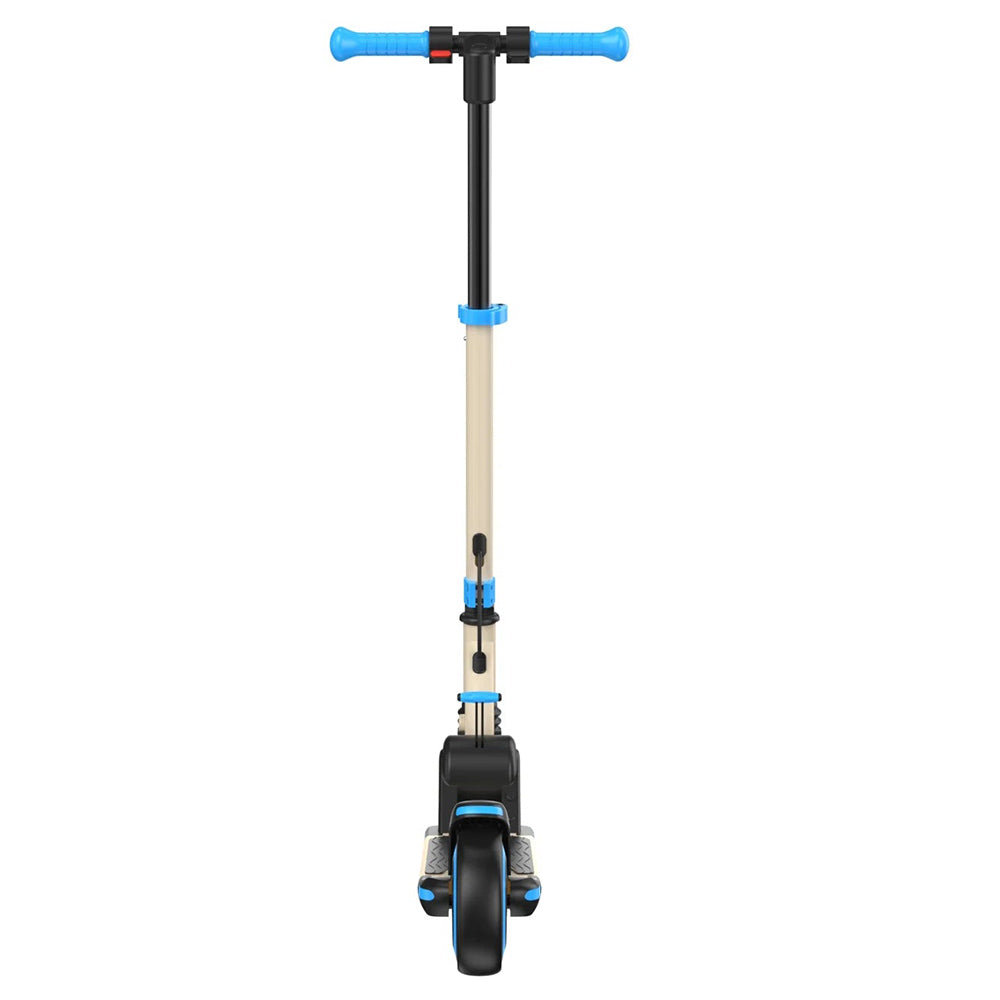 isinwheel S6 Kids Folding Electric Scooter, 150W Motor, 21.6V 5Ah Battery, 6.5-inch Tires, 15km/h Max Speed, 15km Range, Rear Fender Brake & Electronic Brake, Adjustable Height - Blue