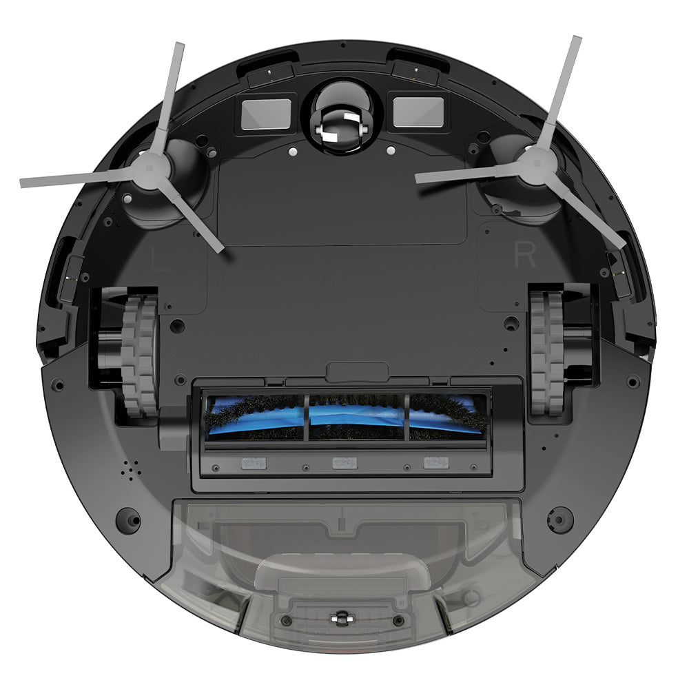 Liectroux X6 Robot Vacuum Cleaner, 6500Pa Suction, LDS Laser Navigation, 235ml Water Tank, 400ml Dustbin, 5 Maps Saved, 2600mAh Battery, App/Voice Control