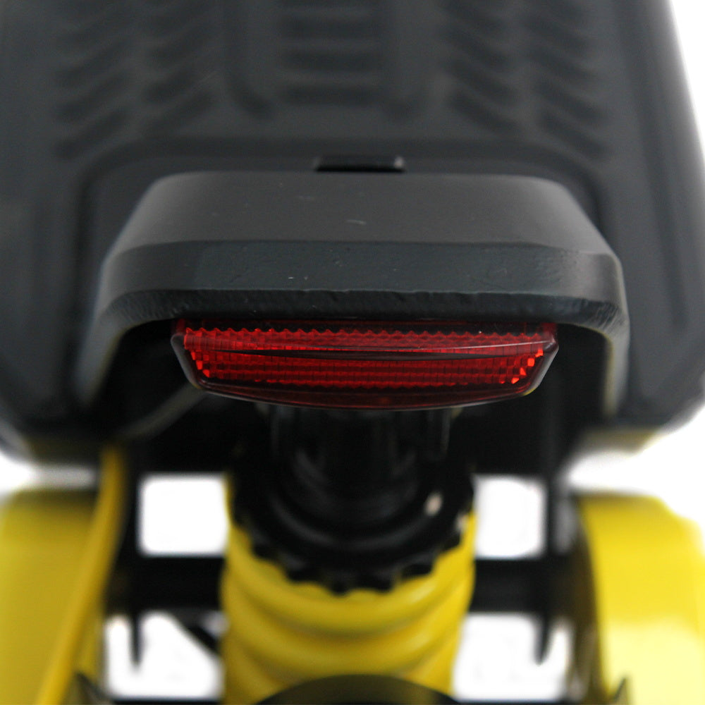 OOTD S10 Folding Electric Scooter 10 Inch Tires 1400W Motor 25km/h Max Speed 48V 20Ah Battery for 60-70km Range 120KG Max Load Disc Brake shock absorption IPX4 APP - Yellow