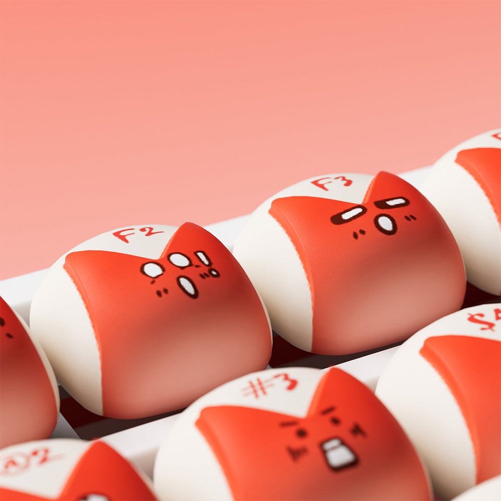 Akko Bunny Apple Keycap Set (137-key)