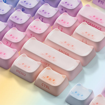 Akko Colorful Cats Keycap Set (142-key)