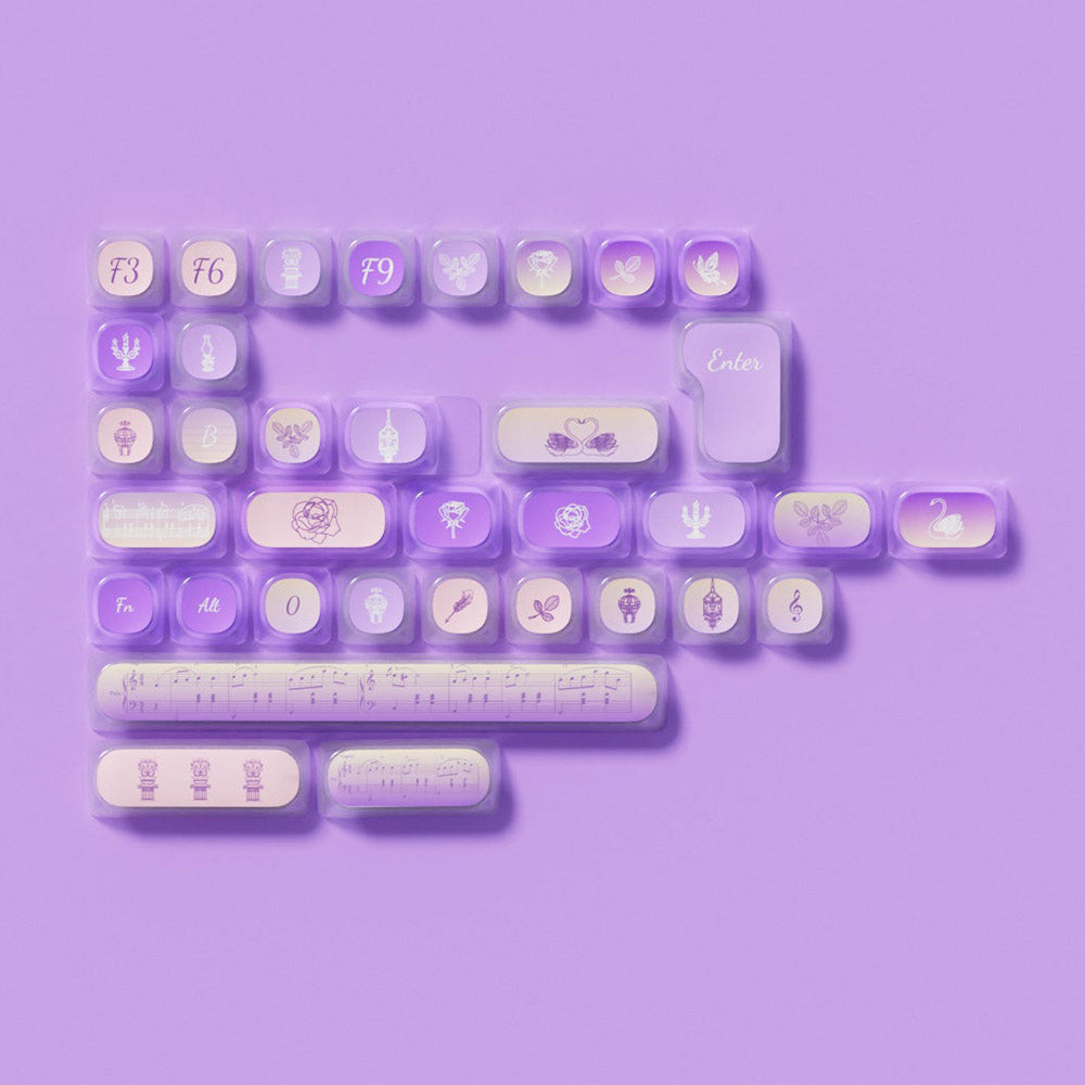 Akko Swan Sonata Pudding Keycap Set (140-key)