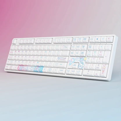 Akko Cinnamoroll 20th Anniversary 3108RF CS Sakura Switch 108keys Dual-mode Mechanical Keyboard