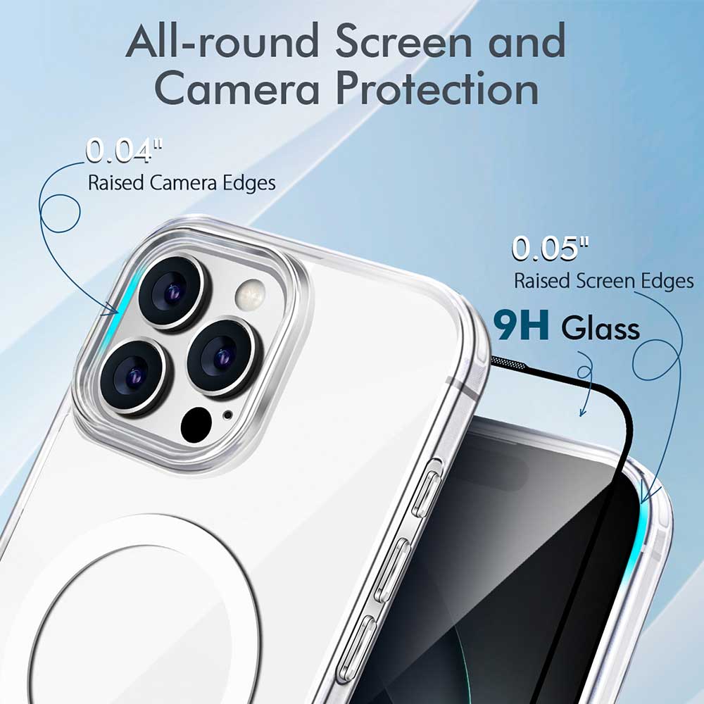3inuS S63 Phone Case and Screen Protector for iPhone 16 Pro Max