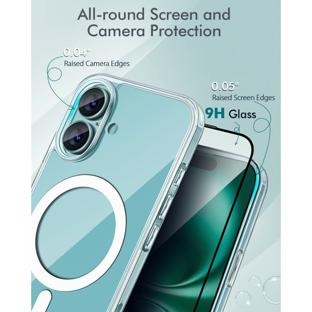 3inuS S61 Phone Case and Screen Protector for iPhone 16