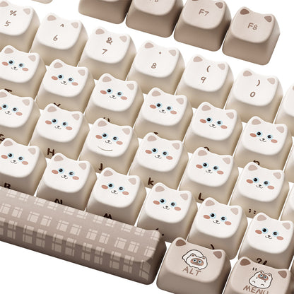 Akko Siamese Cat Keycap Set (142-key)