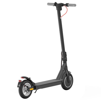 5TH WHEEL V30 Pro Foldable Electric Scooter 10 inch Tire 350W Motor 18 MPH Max Speed 19.9 Miles Range 36V 7.5Ah Battery Dual Braking System, Cruise Control and Handbar Turn Signal
