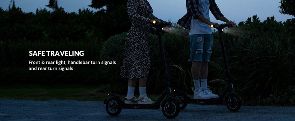 5TH WHEEL V30 Pro Elektroroller, 10-Zoll-Wabenreifen, 350-W-Frontmotor (max. 520 W), 18 mph Höchstgeschwindigkeit, 36-V-7,5-Ah-Akku