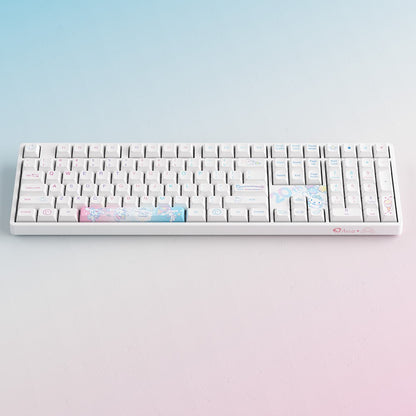 Akko Cinnamoroll 20th Anniversary 3108RF CS Sakura Switch 108keys Dual-mode Mechanical Keyboard