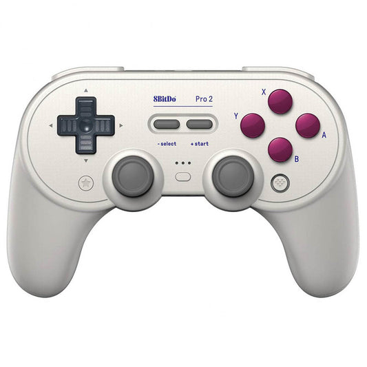 8BitDo Pro 2 Bluetooth Gaming Controller, Hall Effect Joystick, Compatible with Switch, PC, Android, Steam Deck, Apple &amp; Raspberry Pi - G Classic Edition