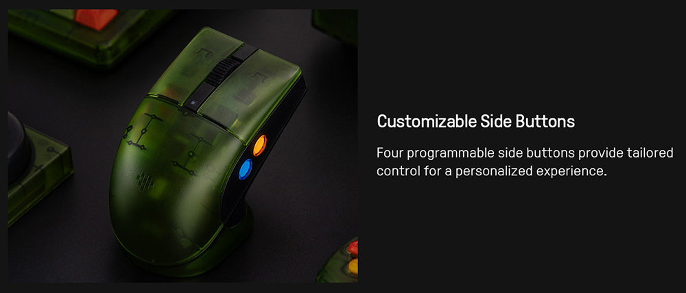 8BitDo Retro R8 Xbox Edition, 3 Connection Modes, Built with PAW 3395 Sensor, Programmable Buttons