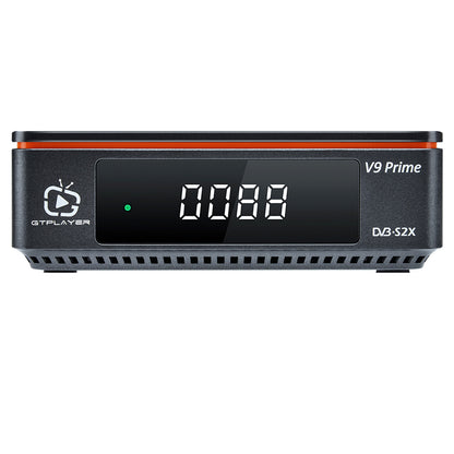 GTMEDIA V9 Prime Satellite Receiver, DVB-S/S2/S2X, HEVC 10Bit, Built-in 2.4G WiFi, Support CA Card, Biss Auto Roll - EU Plug