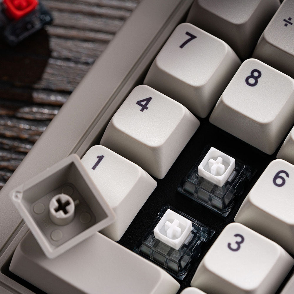 8BitDo Retro18 Mechanical Numpad - Light Grey