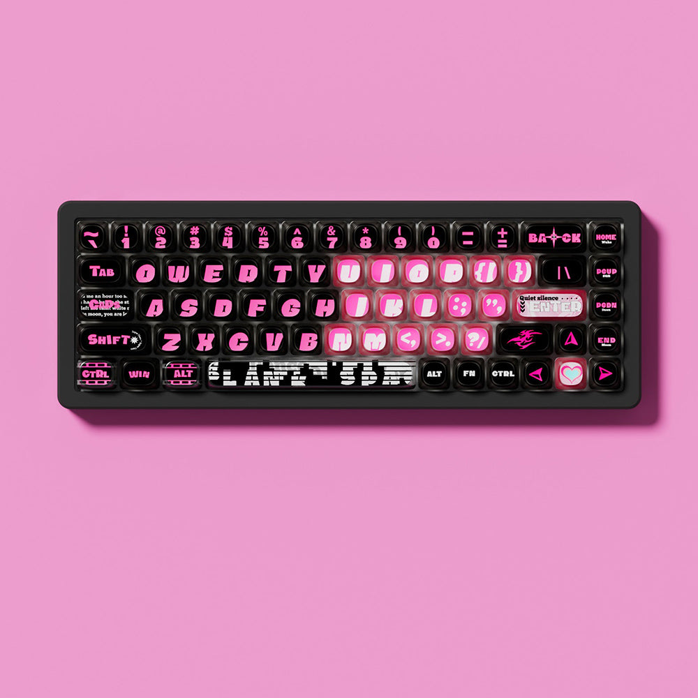 Akko Pink Phantom Keycap Set (139-key)