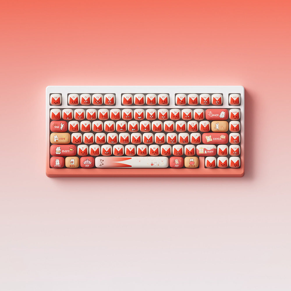Akko Bunny Apple Keycap Set (137-key)