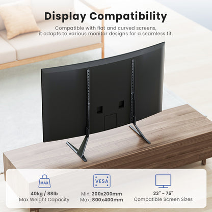 ACGAM TDS-1 Adjustable Tabletop TV Stand
