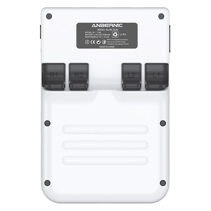 ANBERNIC RG353V Game Console, 64GB TF Card, 32GB Android 16GB Linux, 2GB LPDDR4, HDMI Output, Moonlight Streaming - White