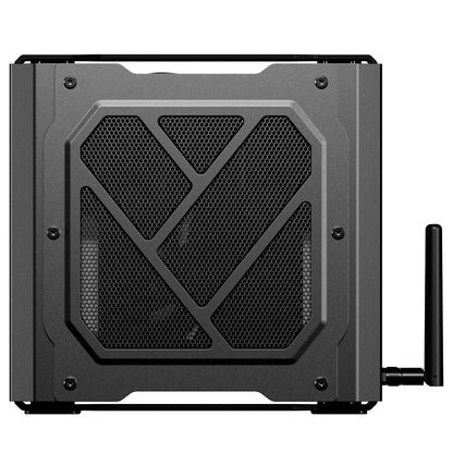 AOOSTAR GODX Gaming Mini PC with Discrete GPU, AMD Ryzen 9 6900HX CPU 8 Core 4.9GHz, AMD Radeon RX 6600LE GPU 8GB 128bit, 32GB RAM 1TB SSD, WiFi6, 2*2.5G LAN, 5*USB3.2, 1*USB4, 1*Type-C, 1*DP, 1*HDMI, 2*Headphone Jack, 2*Microphone Port - EU Plug