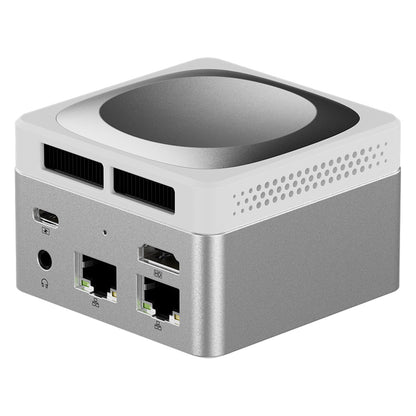 AOOSTAR T8 Mini PC (Free Docking Station), Intel N100 4 Cores Max 3.4GHz, 12GB LPDDR5 RAM 256GB SSD, Support Dual-screen 4K@60Hz Display, Dual Band WiFi, 1*Full-featured Type-C 2*USB3.0 2*USB2.0 1*HDMI 2*1000Mbps LAN 1*Audio Jack, 35W GaN Charger