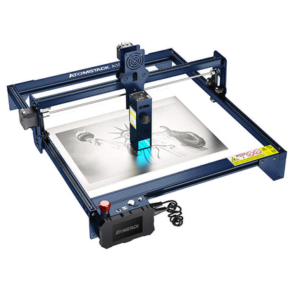 ATOMSTACK A10 Pro 10W Laser Engraver Cutter, 0.01mm High Accuracy, Fixed-Focus, Dual Compression Spot, 410*400mm