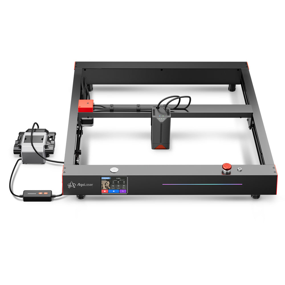 AlgoLaser Delta 22W Laser Engraver, Smart Air Pump, 500mm/s Engraving Speed, 440*415mm (173.2*163.4inch)