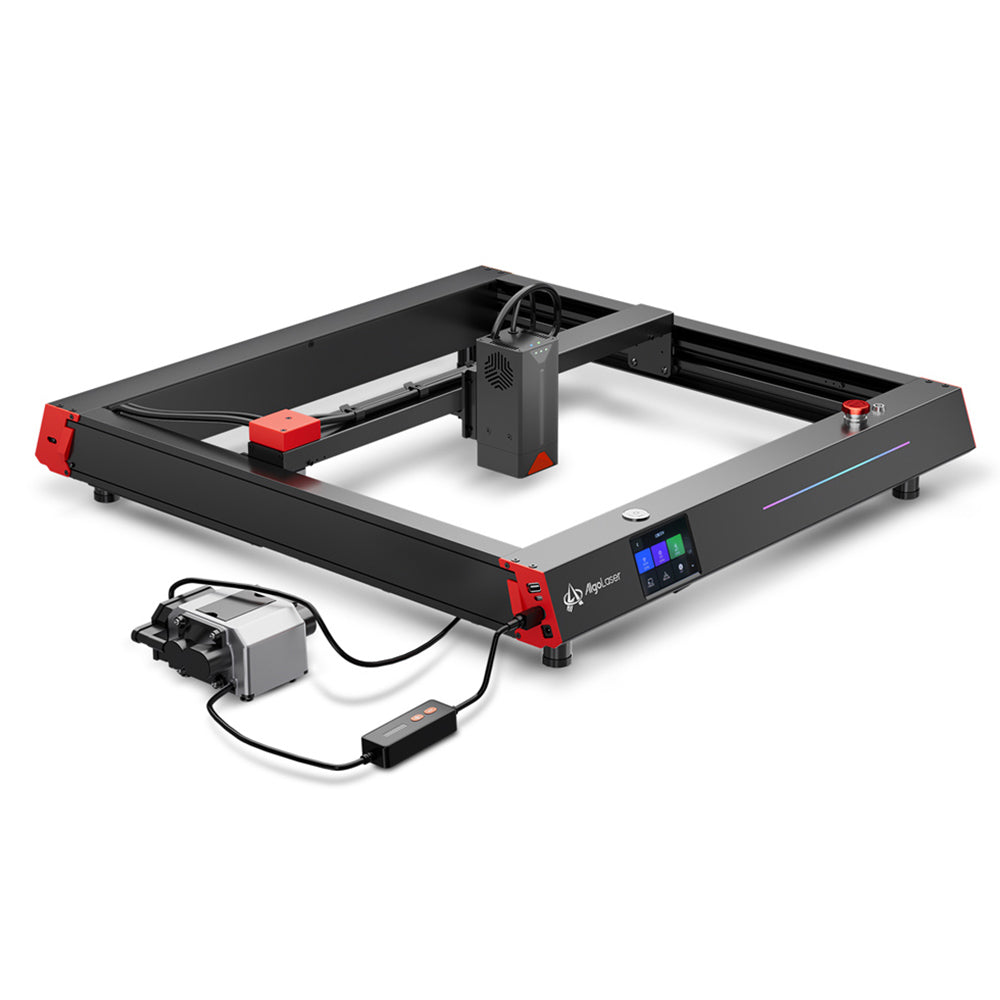 AlgoLaser Delta 22W Laser Engraver, Smart Air Pump, 500mm/s Engraving Speed, 440*415mm (173.2*163.4inch)