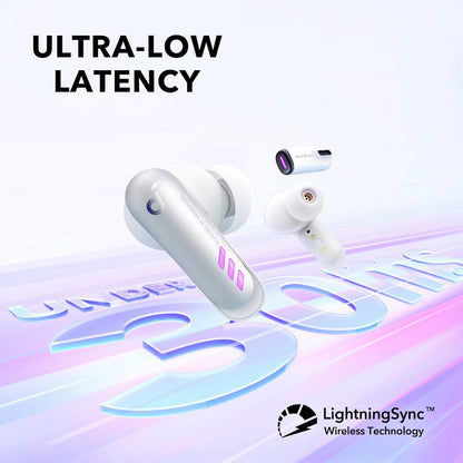 Anker Soundcore VR P10 TWS Gaming Earbuds, Compatible with Meta Quest 2, Steam Deck, PS4, PS5, PC, Switch - White