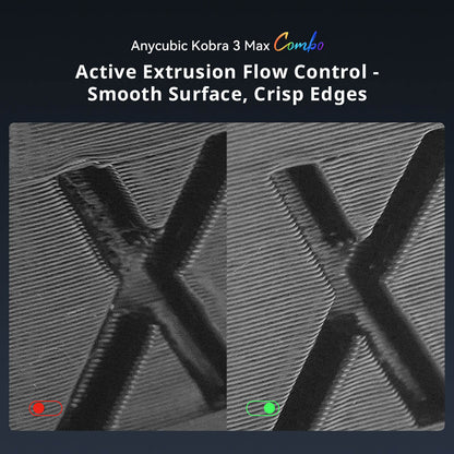 Anycubic Kobra 3 Max Combo, Up to 8-Color Printing, ACE Pro Color Engine, 600mm/s High-Speed Print, Auto-Leveling &amp; Anti-Step Lost, 420*420*500mm