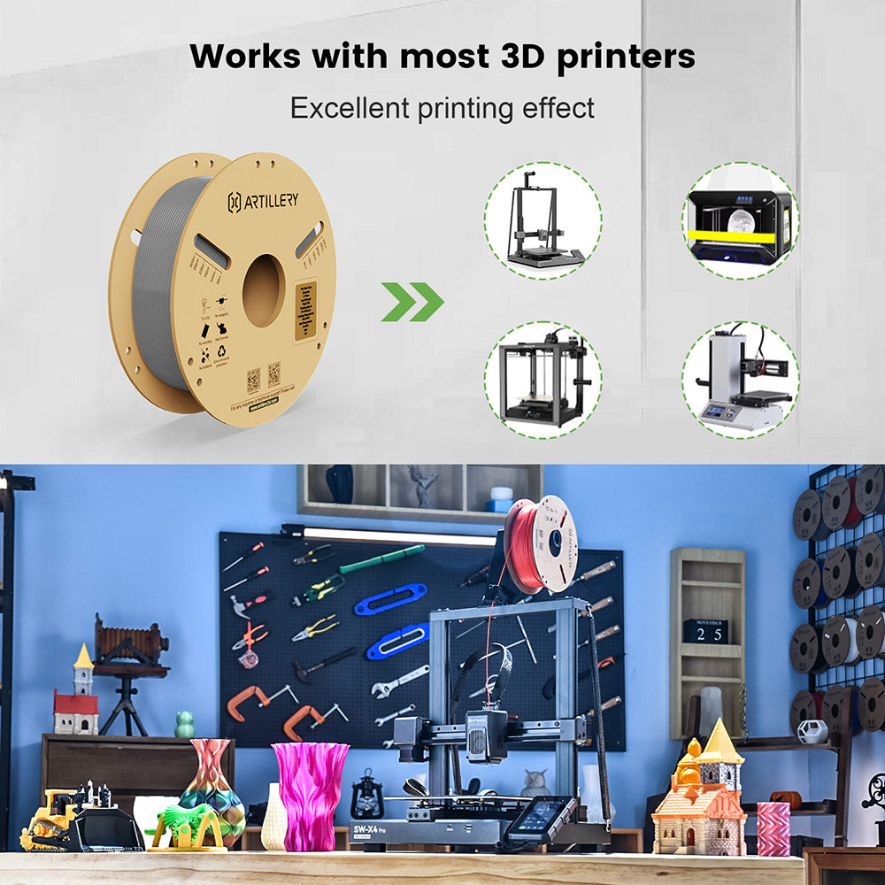 10KG Artillery PLA 3D Printing Filament