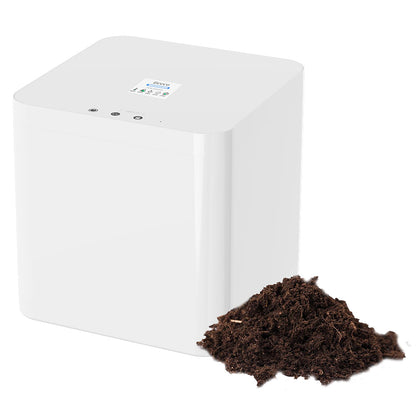 BEECO HQD-314Pro Electric Waste Kitchen Composter, 3.3L Big Capacity, Built-in UVC Light, Auto Home Compost Machine Odorless, Turn Food Waste to Fertilizer for Garden, Food Waste Compost Machine