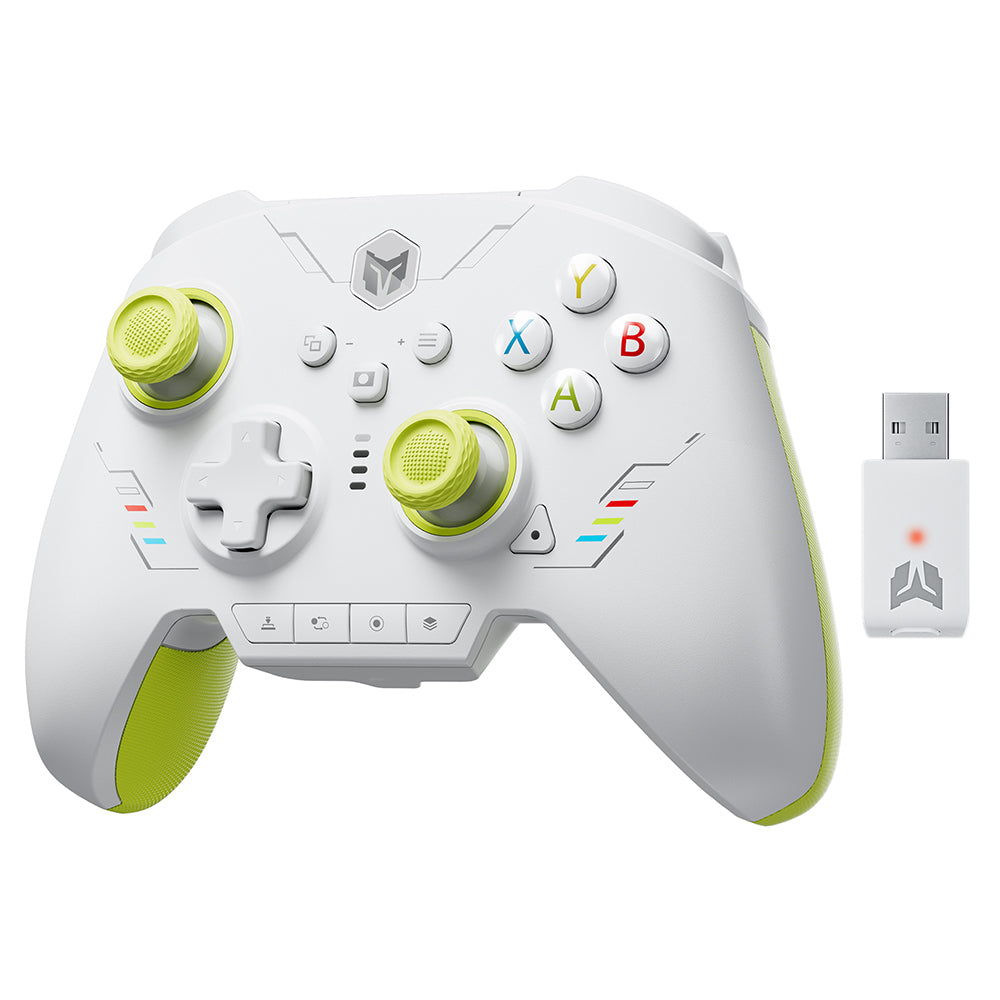 BIGBIG WON Rainbow 2 SE Game Controller, Hall Effect Trigger, Support Black Myth Wukong, 12-bit ADC, 4-way &amp; 8-way D-pads, Compatible with Switch / PC / Android / iOS - Green