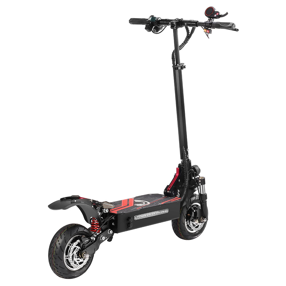 BOYUEDA Q7 Pro Electric Scooter, 2*1600W Motor, 52V 19AH Battery, 10-inch Tire, 70km/h Max Speed, 70km Range, Dual Hydraulic Disc Brakes, Front Hydraulic Shock Absorber &amp; Rear Spring Shock Absorber, APP Control