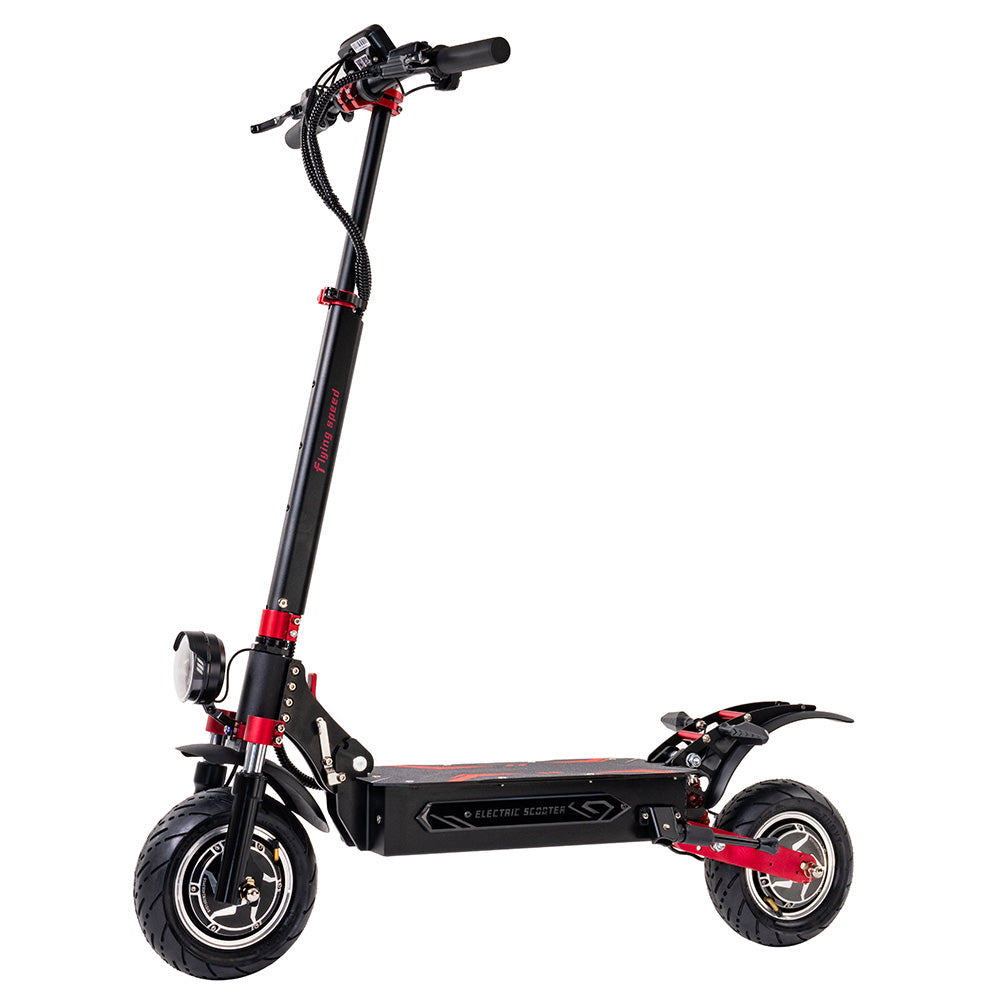 BOYUEDA Q7 Pro Max Electric Scooter, 1600W*2 Motor, 52V 28AH Battery, 10-inch Tire, 70km/h Max Speed, 110km Range, Dual Hydraulic Disc Brakes, Front Hydraulic Shock Absorber &amp; Rear Spring Shock Absorber, LCD Display