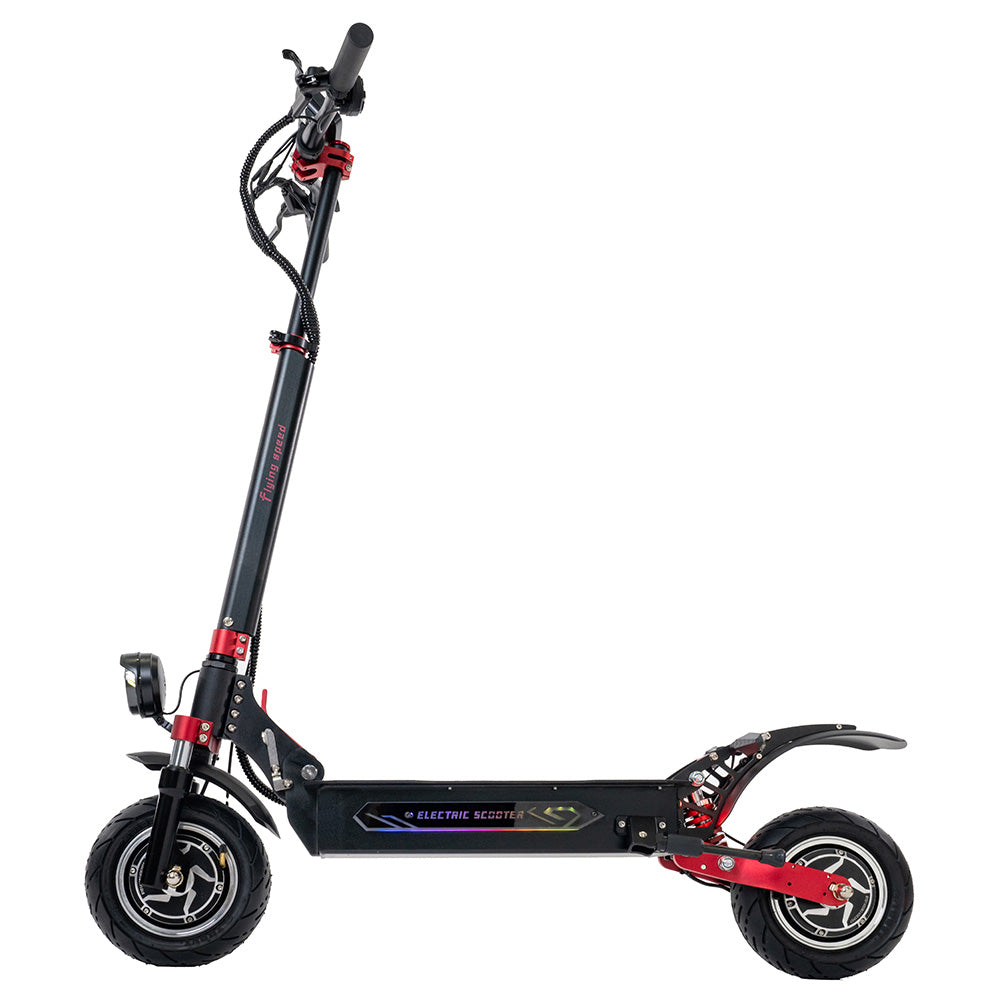 BOYUEDA Q7 Pro Max Electric Scooter, 1600W*2 Motor, 52V 28AH Battery, 10-inch Tire, 70km/h Max Speed, 110km Range, Dual Hydraulic Disc Brakes, Front Hydraulic Shock Absorber &amp; Rear Spring Shock Absorber, LCD Display