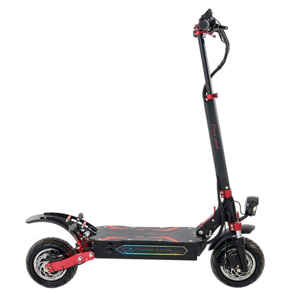 BOYUEDA Q7 Pro Max Electric Scooter, 1600W*2 Motor, 52V 28AH Battery, 10-inch Tire, 70km/h Max Speed, 110km Range, Dual Hydraulic Disc Brakes, Front Hydraulic Shock Absorber &amp; Rear Spring Shock Absorber, LCD Display