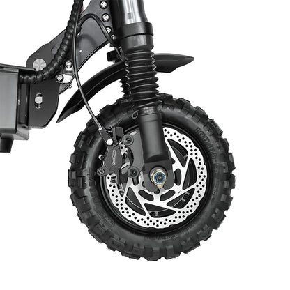 BOYUEDA S3-11 Electric Scooter, 3000W*2 Motor 85km/h Max Speed, 2280Wh Battery up to 120km Range, 11-inch Sawtooth Vaccum Off-road Tire,  Dual Hydraulic Disc Brakes, Hydraulic damping, 45° Climbing LCD Display All-round Lighting and turn signal